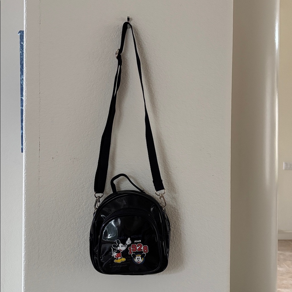 Black Mickey Mouse Mini Backpack - Picture 2 of 3